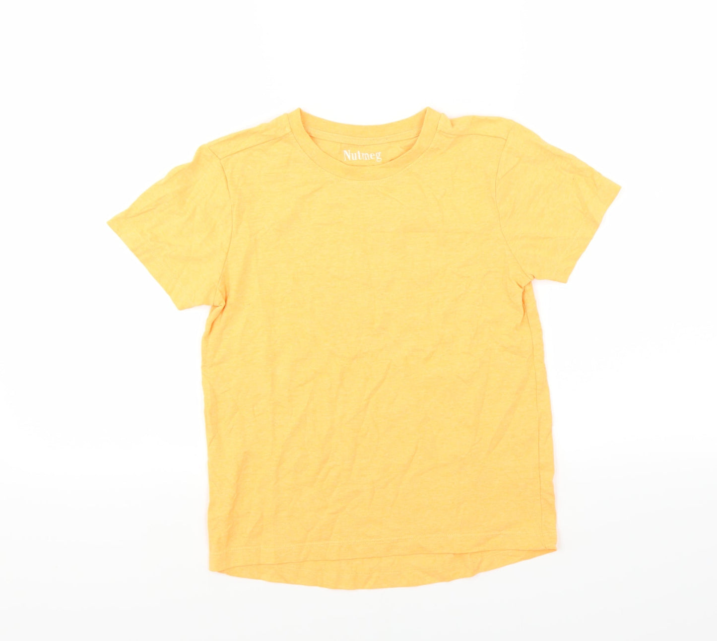 Nutmeg Boys Orange   Basic T-Shirt Size 9-10 Years