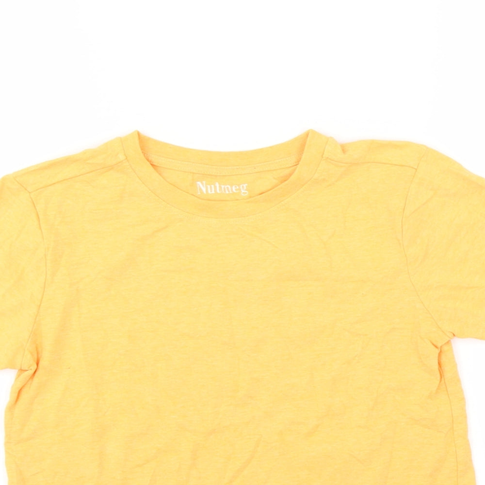 Nutmeg Boys Orange   Basic T-Shirt Size 9-10 Years