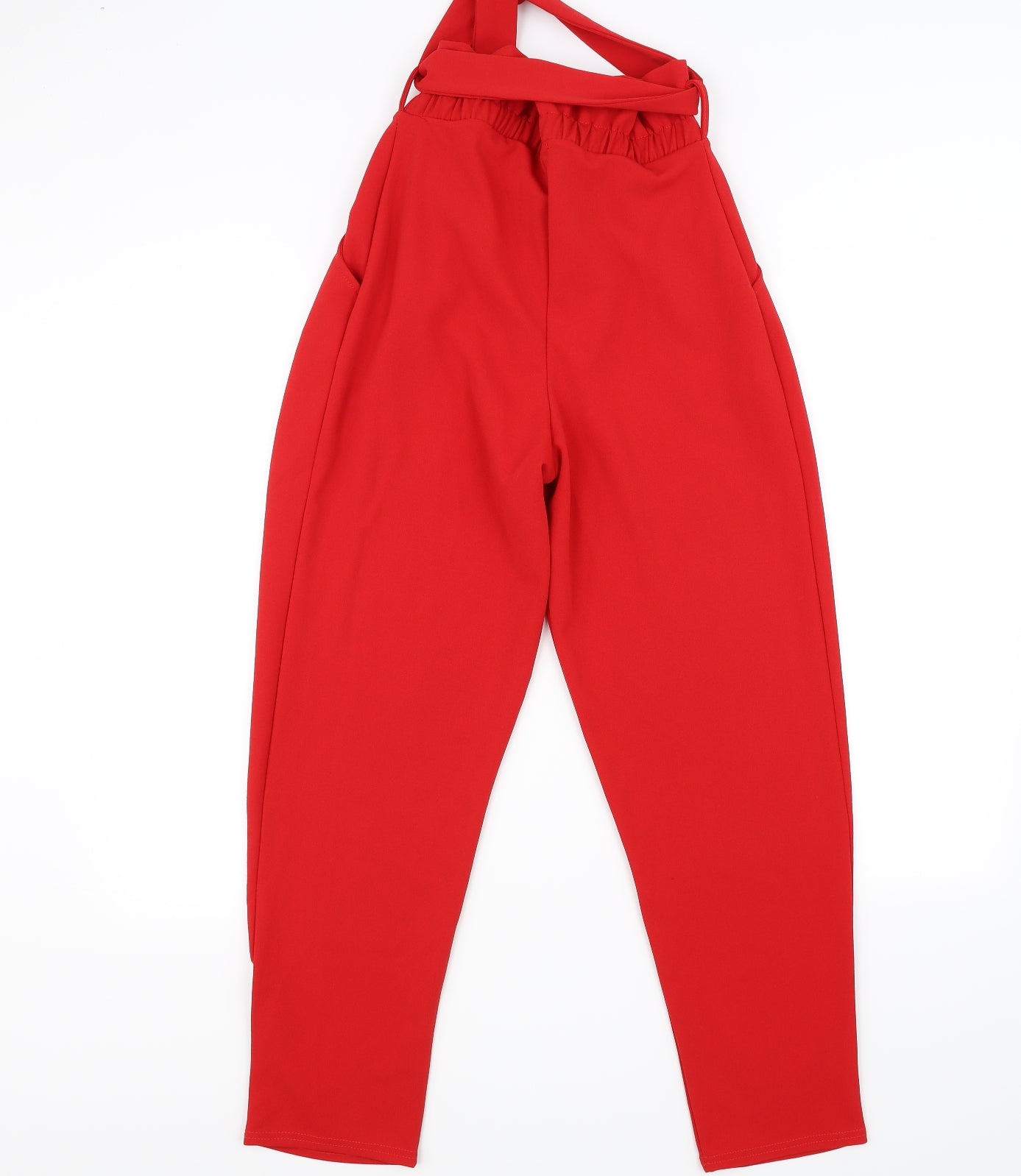 Stylewise Womens Red   Trousers  Size 8 L26 in
