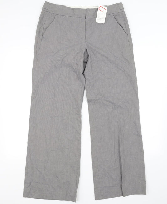 Marks and Spencer Womens Grey   Trousers  Size 12 L30 in