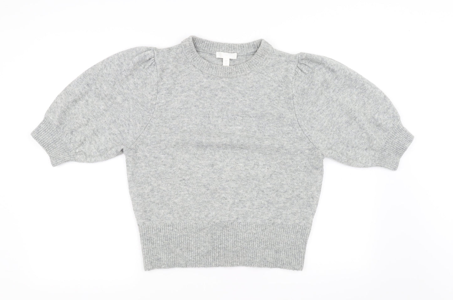 H&M Womens Grey   Pullover Jumper Size M