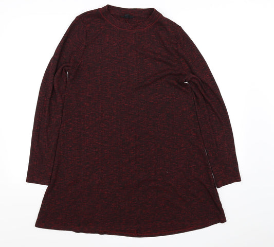 Topshop Womens Red   Pullover Jumper Size 16