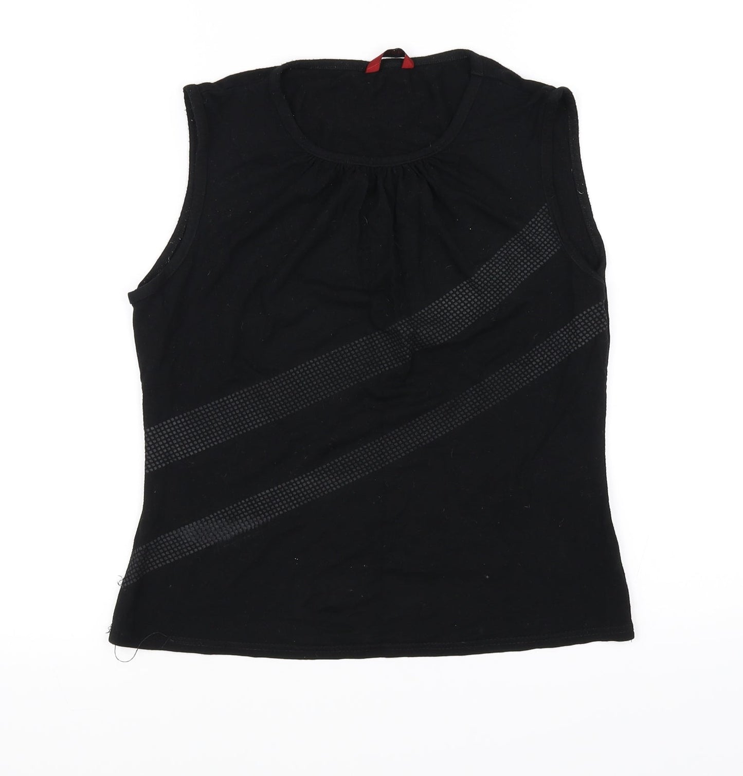 John Womens Black   Basic Blouse Size M