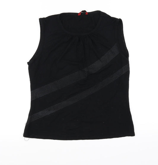 John Womens Black   Basic Blouse Size M