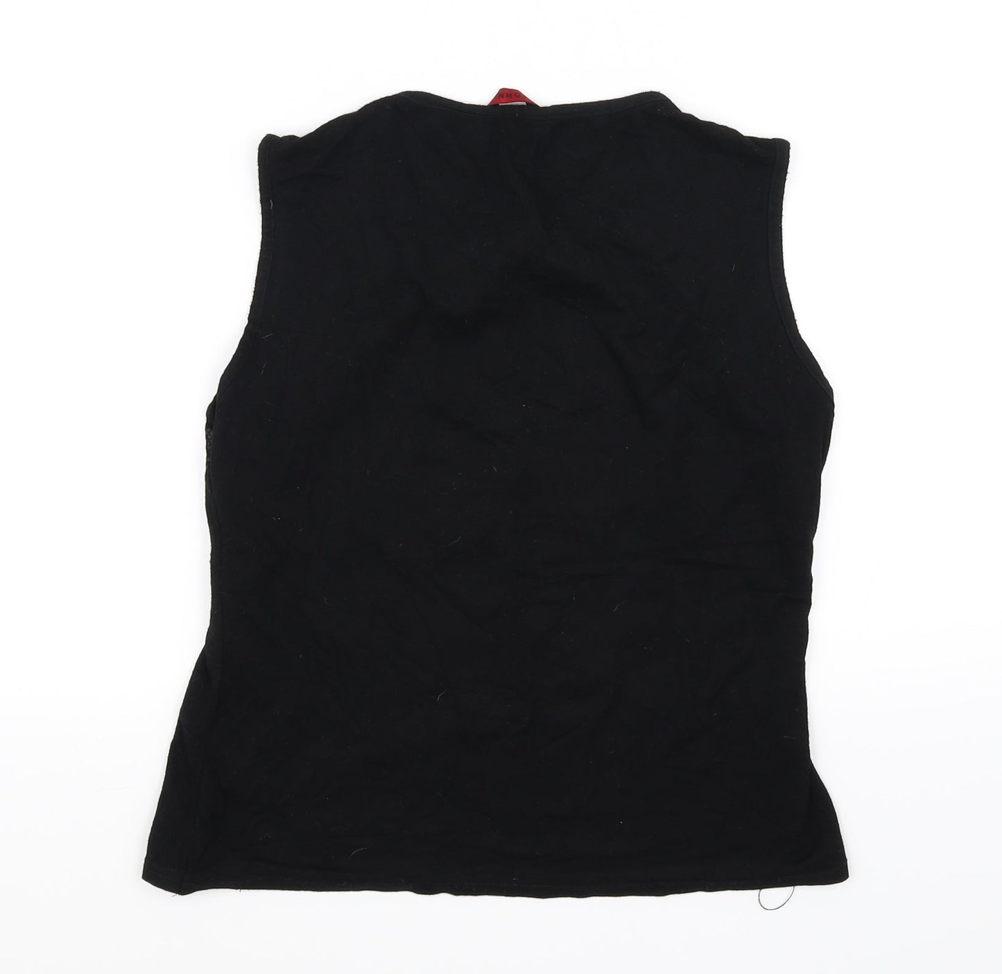 John Womens Black   Basic Blouse Size M