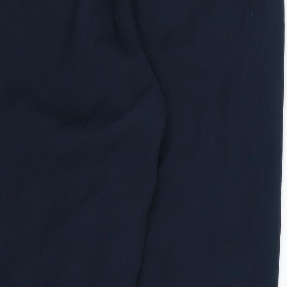Ann Taylor Womens Green  Rayon Trousers  Size 10 L27 in