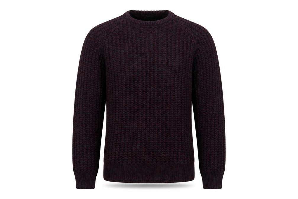 Cedarwood State Mens Red Knit Pullover Jumper Size M
