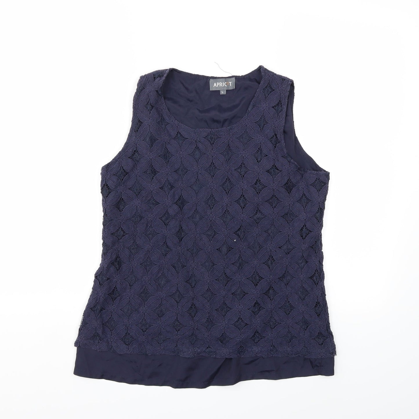 Apricot Womens Blue   Basic Blouse Size L