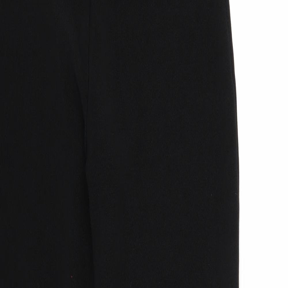 Preworn Womens Black   Trousers  Size L L29 in