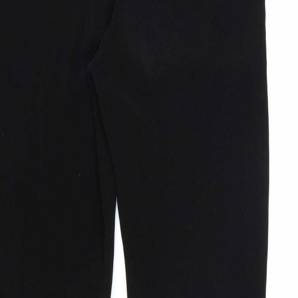 Preworn Womens Black   Trousers  Size L L29 in