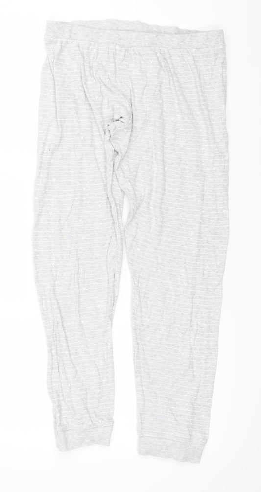 Marks and Spencer Girls Grey   Jogger Trousers Size 14 Years