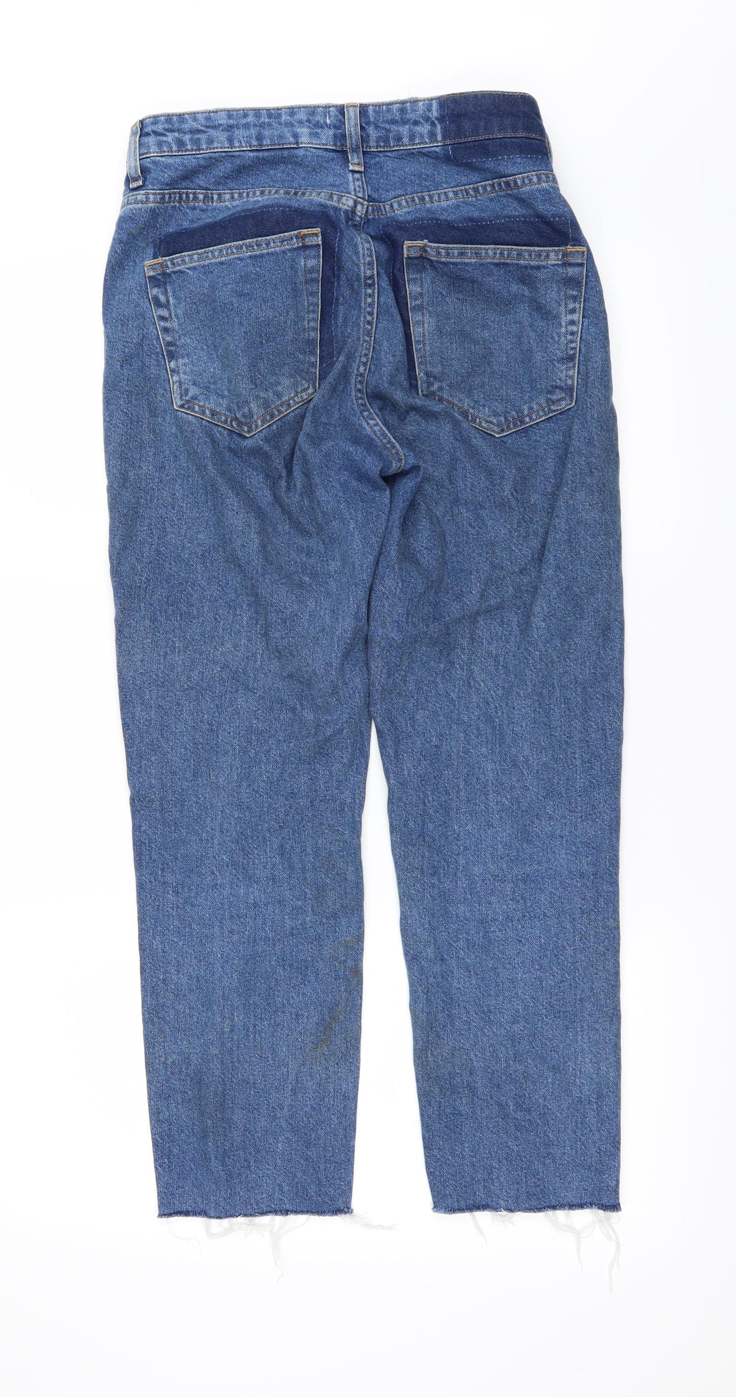 H&M Womens Blue  Denim Skinny Jeans Size 6 L25 in