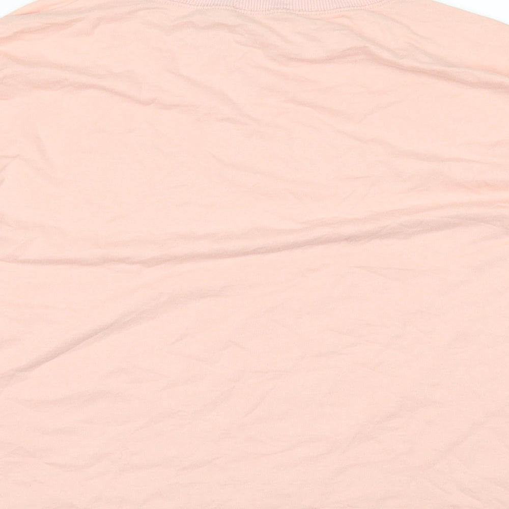 Mango Womens Pink   Basic T-Shirt Size S