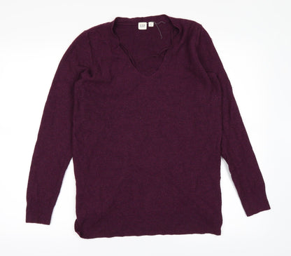 Additional front view of Gap women’s purple jumper, size S