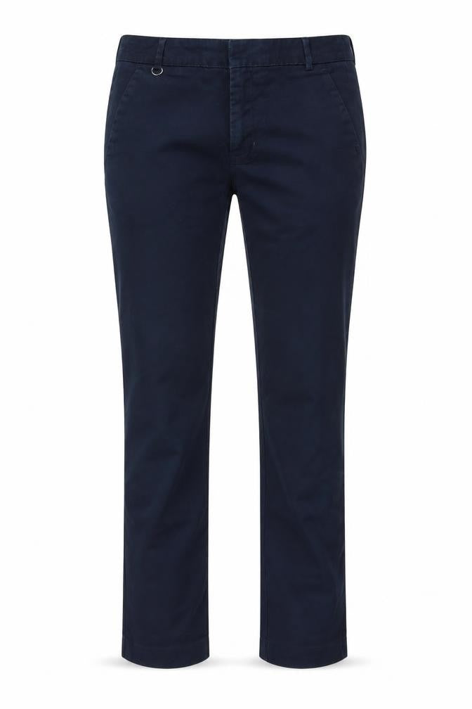 Front view of Zara women’s blue skinny jeans, size UK 8, 26-inch leg