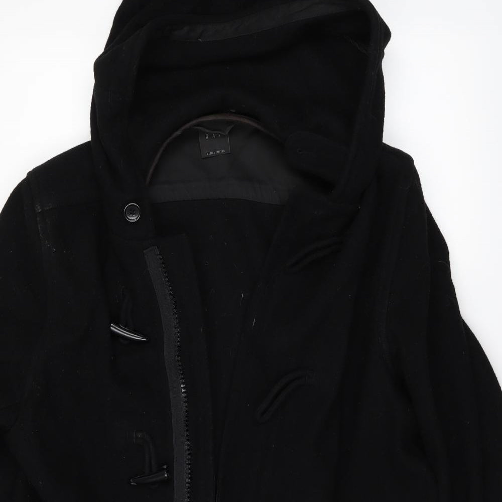 Gap Mens Black   Rain Coat Coat Size M