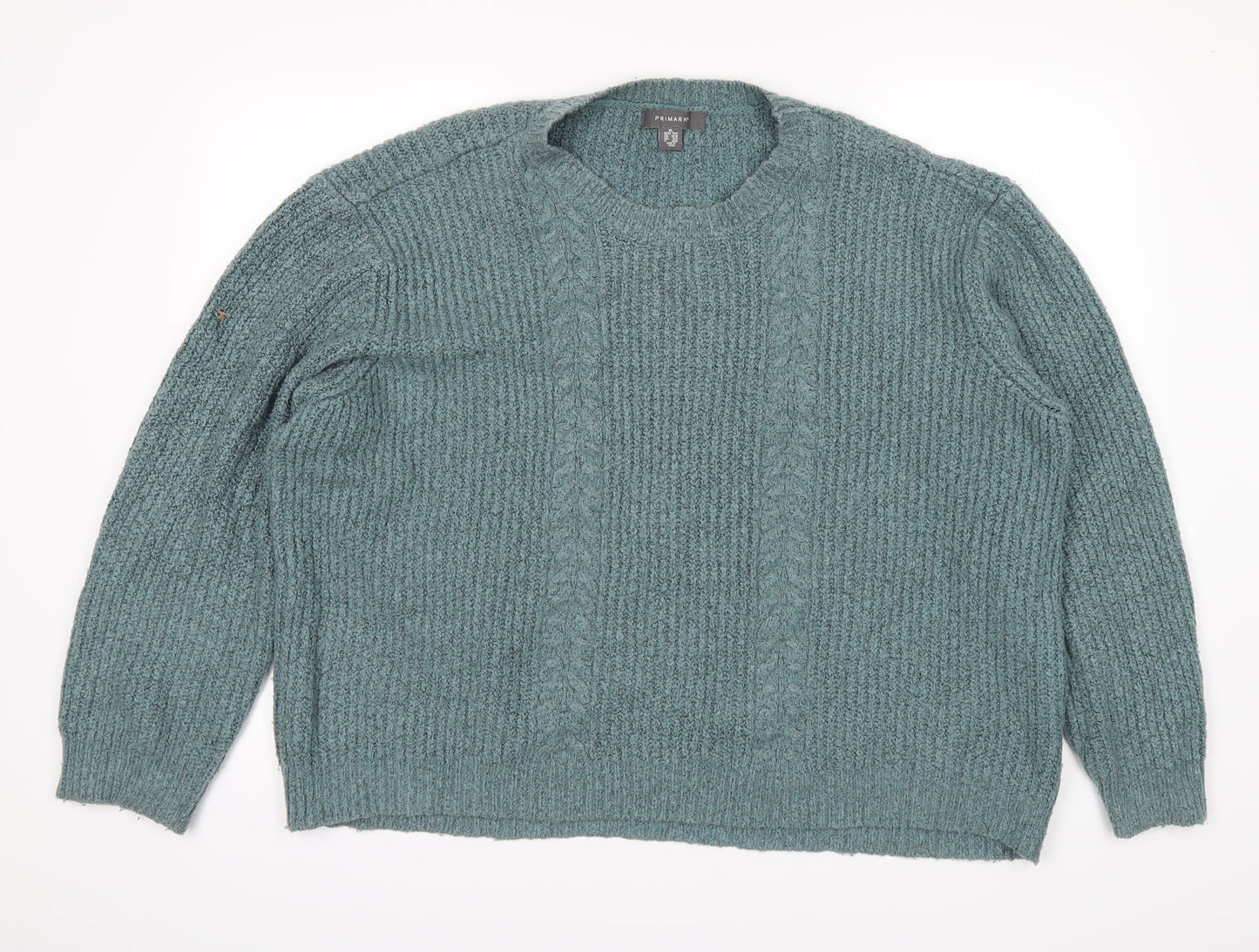 Primark Womens Green   Pullover Jumper Size 18