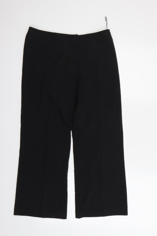 Dorothy Perkins Womens Black   Dress Pants Trousers Size 10 L24 in