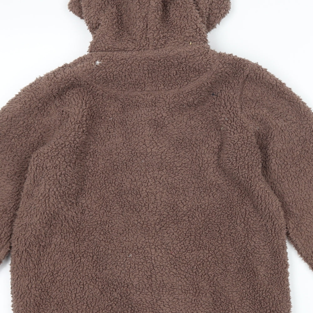Joules Girls Brown  Fleece Jacket  Size 11-12 Years
