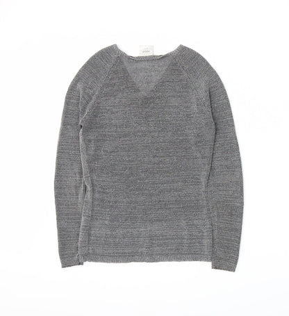 Back view of Next women’s grey jumper, size UK 8