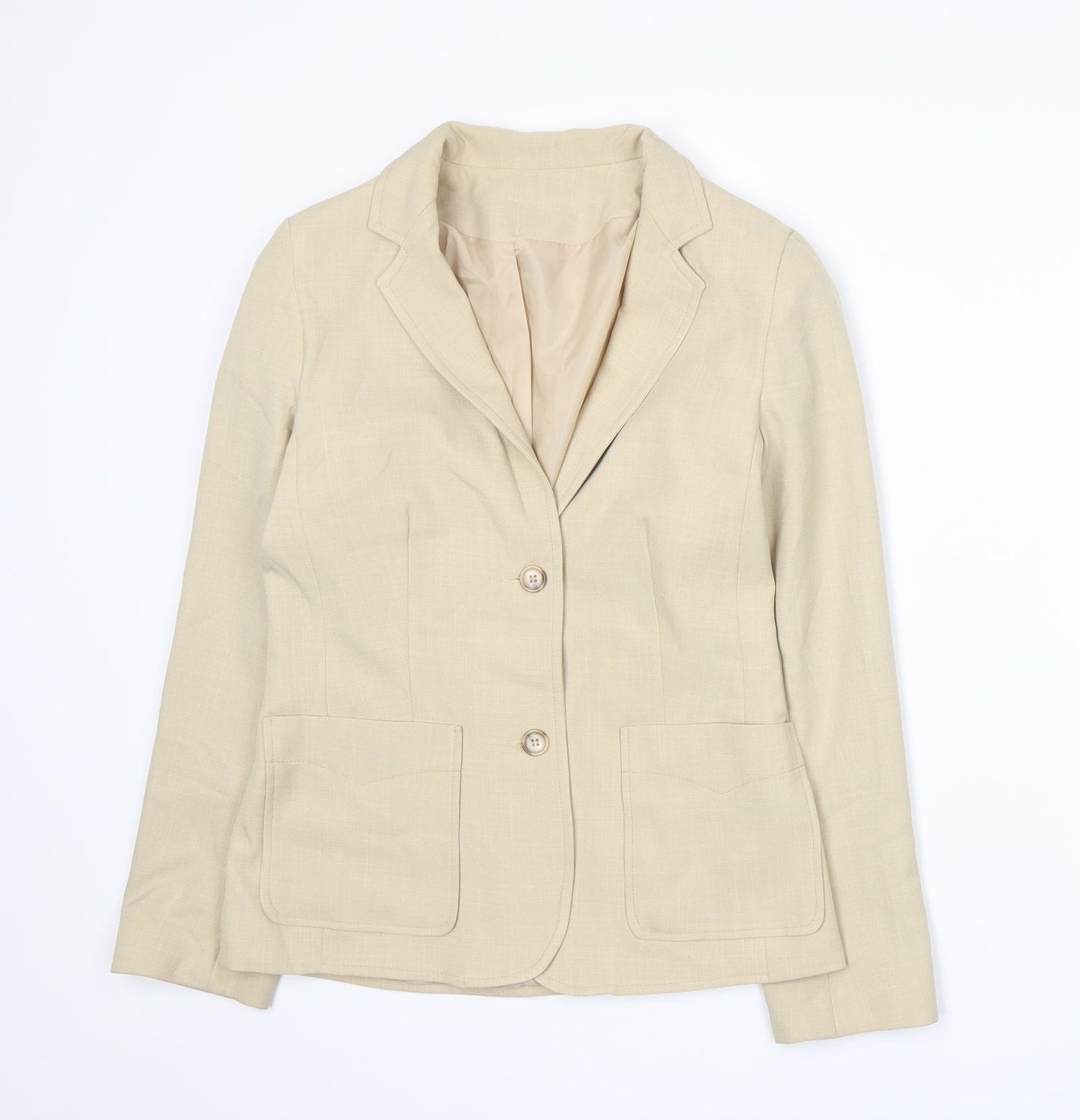 NL Collection Womens Beige   Jacket Suit Jacket Size 10