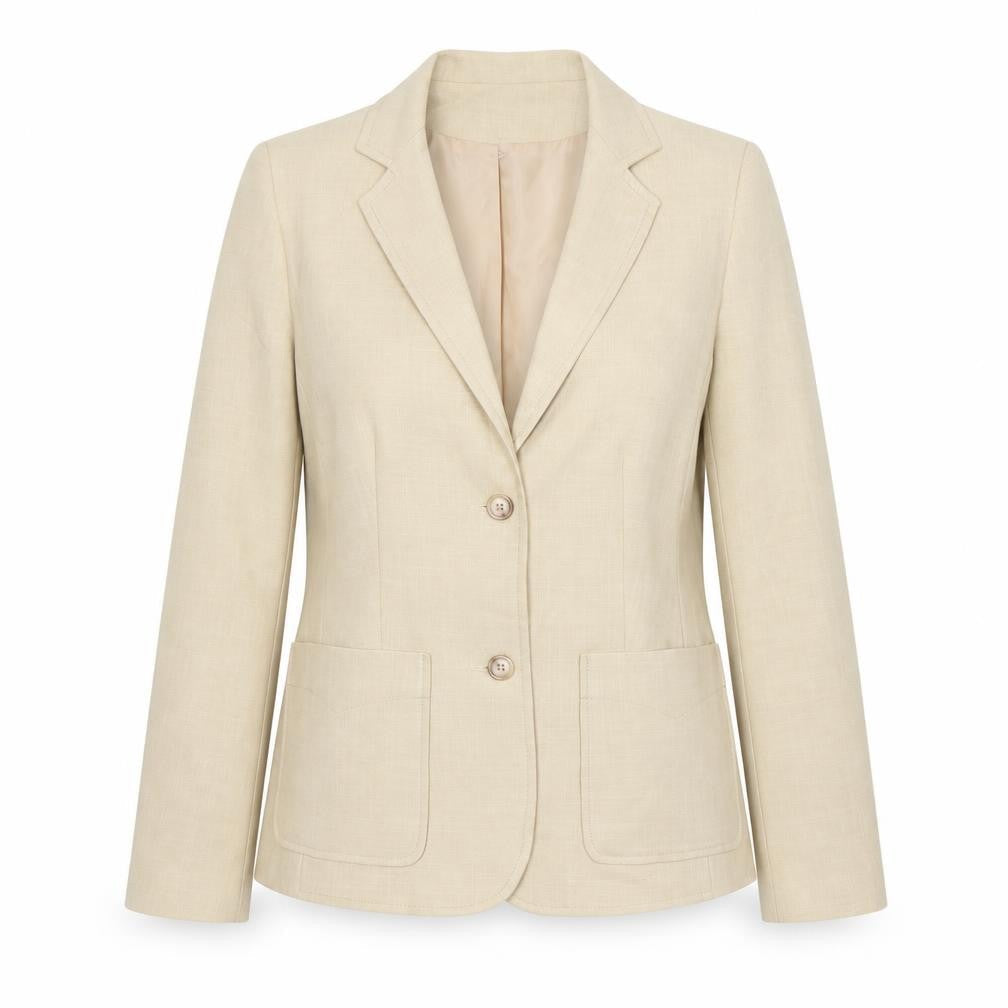 NL Collection Womens Beige   Jacket Suit Jacket Size 10