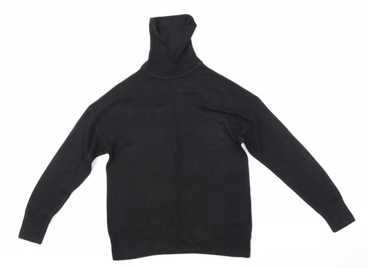 George Womens Black  Knit Pullover Jumper Size 10
