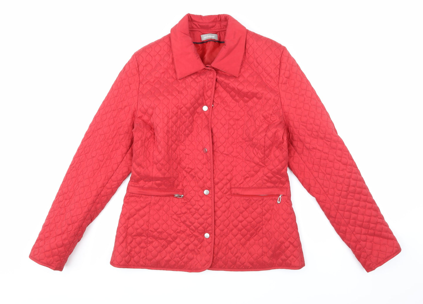 Steilmann Womens Red   Jacket Coat Size 14