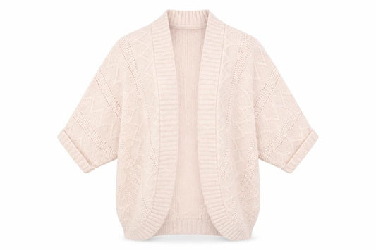 Boohoo Womens Pink  Knit Cardigan Jumper Size M