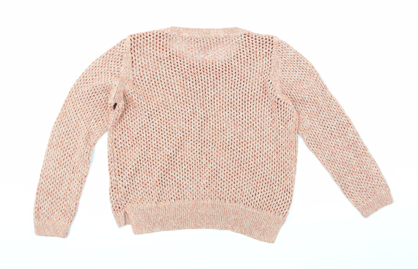 Per Una Womens Pink  Knit Pullover Jumper Size 12