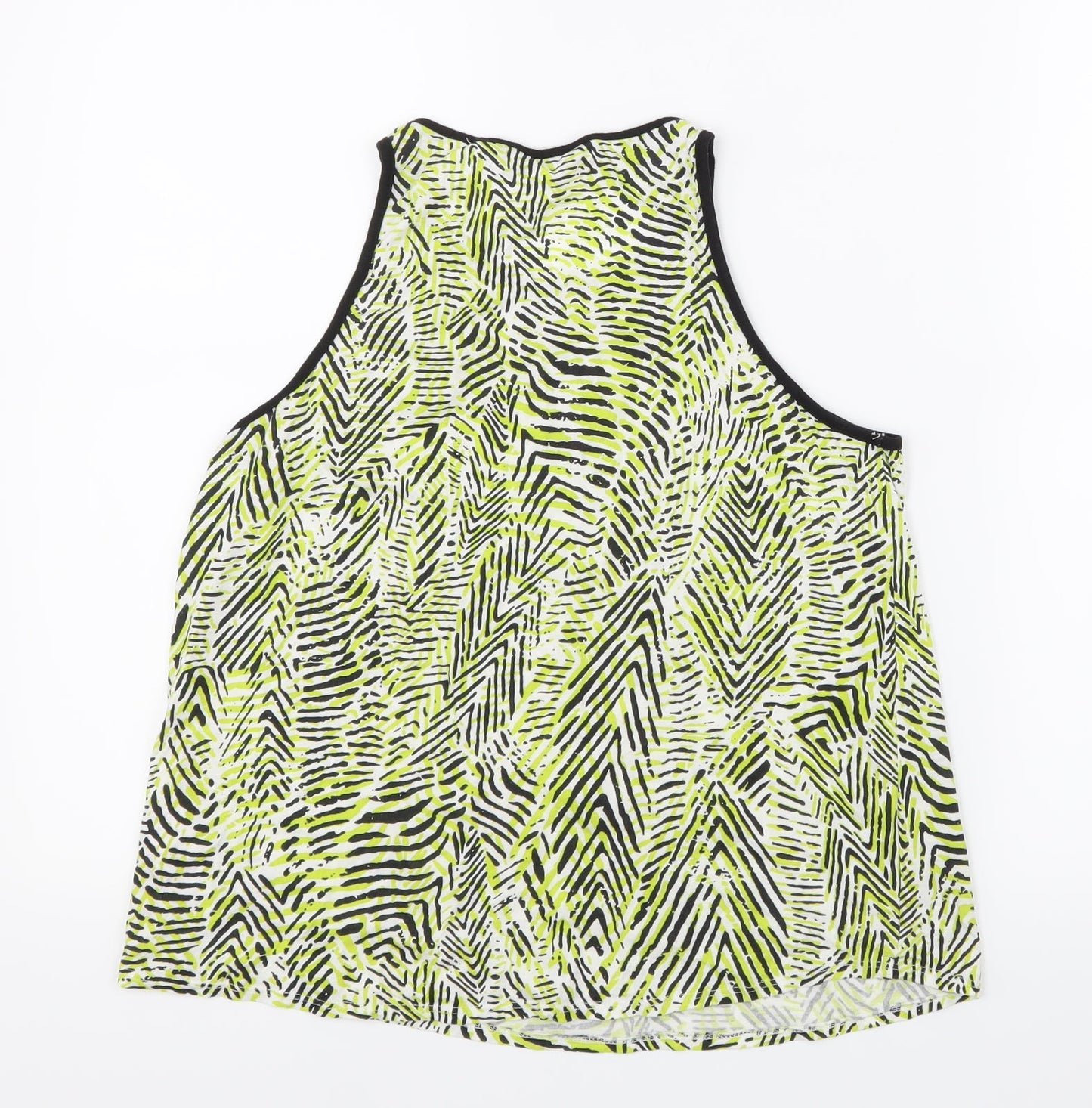 New Look Womens Green   Basic Tank Size 12