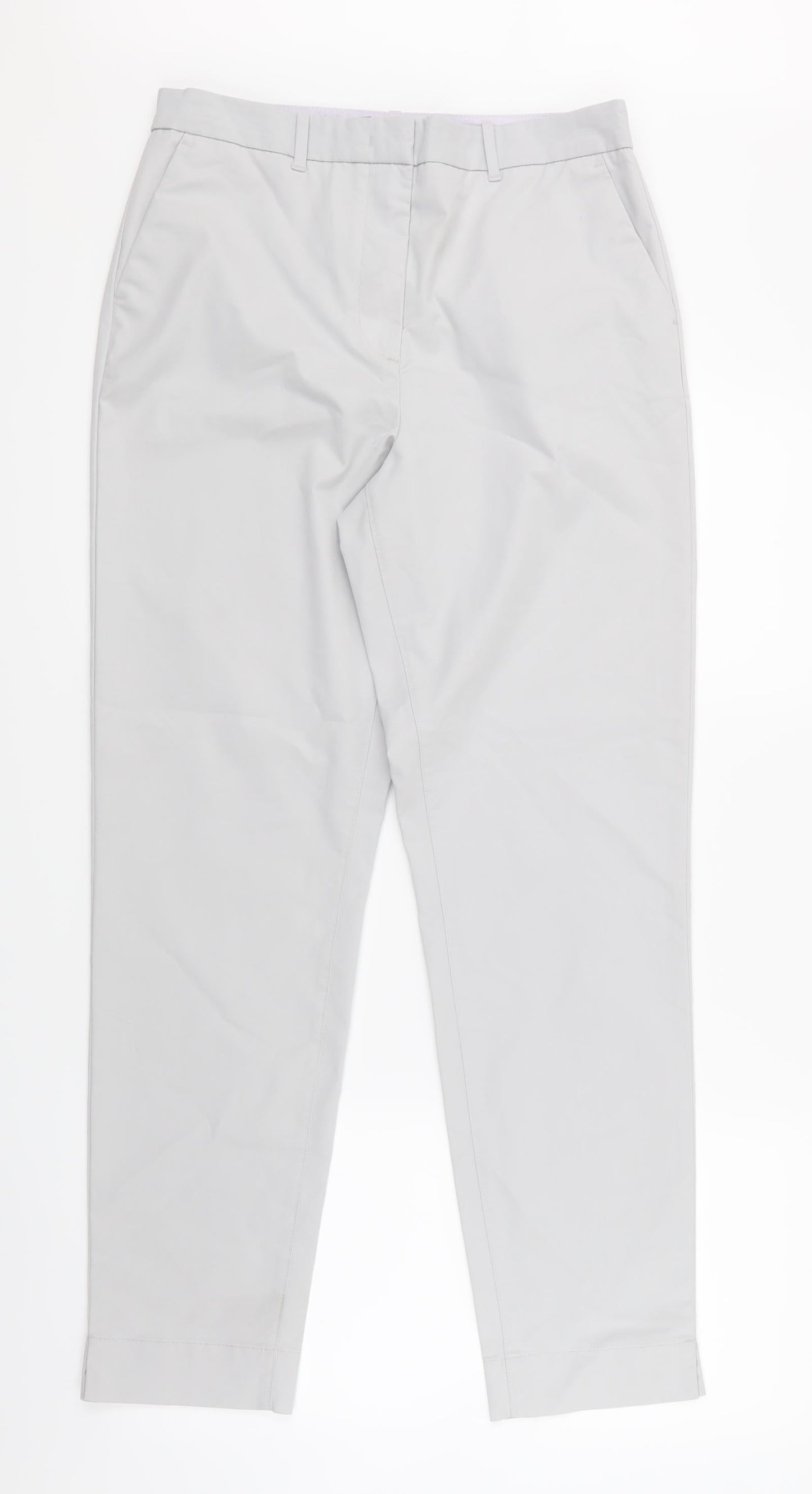 Marks and Spencer Womens Grey   Trousers  Size 10 L28 in