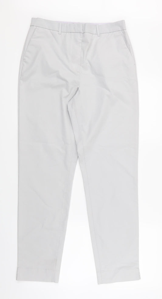 Marks and Spencer Womens Grey   Trousers  Size 10 L28 in