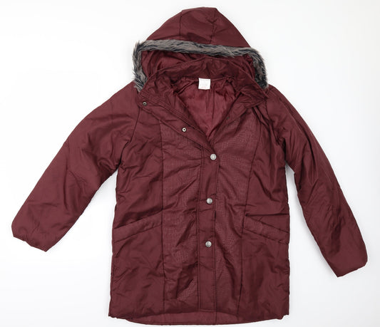 Anne De Lancay Womens Red   Jacket  Size S