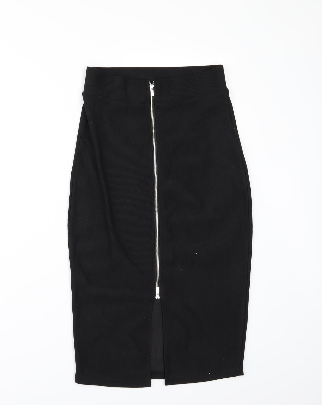 Amisu Womens Black   Straight & Pencil Skirt Size 34 in