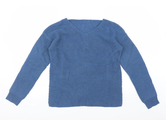 Avenue Womens Blue   Pullover Jumper Size 12