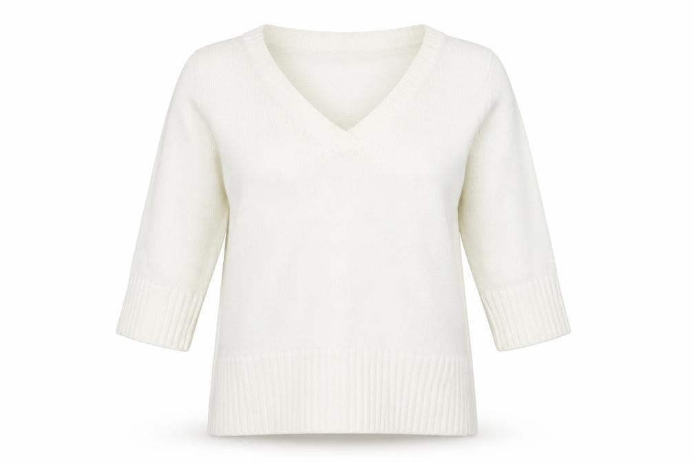 Marks & Spencer Womens Ivory   Pullover Jumper Size 16