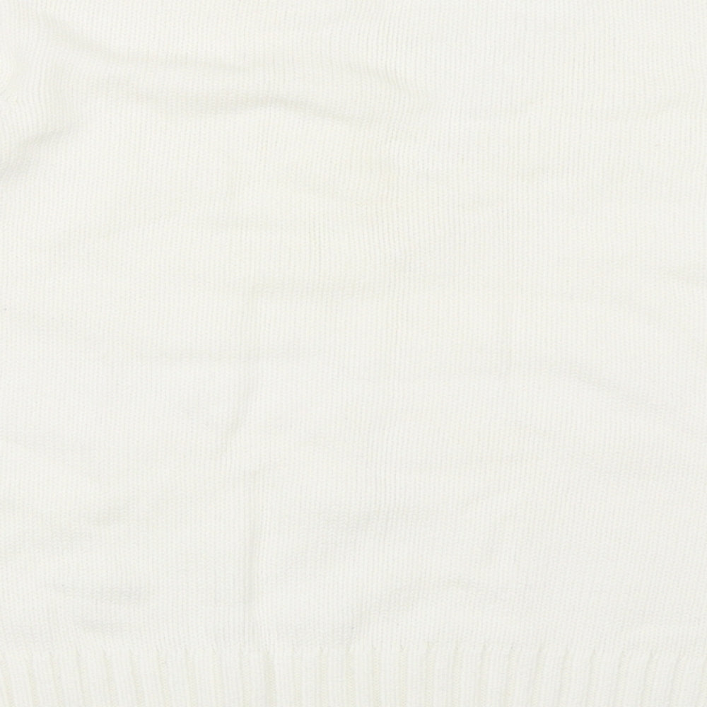 Marks and Spencer Womens Ivory   Pullover Jumper Size 16