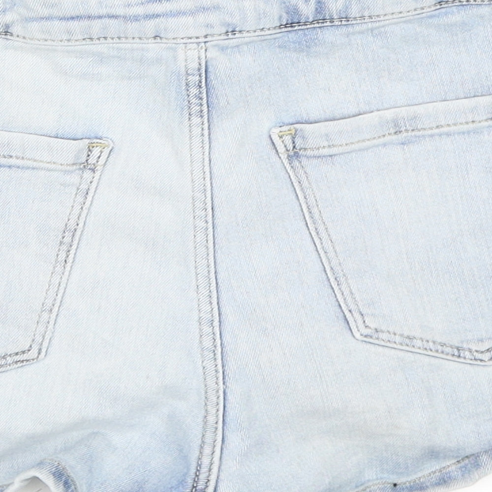Topshop Womens Blue   Hot Pants Shorts Size 28 in