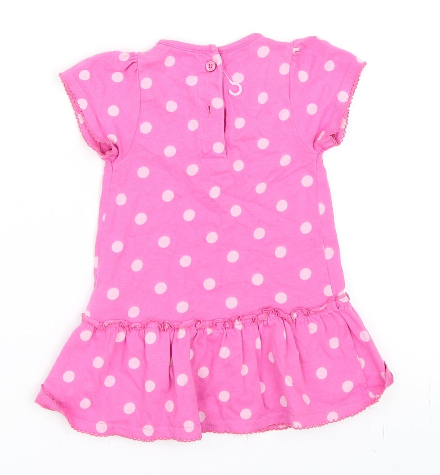Marks and Spencer Girls Pink   Shift  Size 3-6 Months