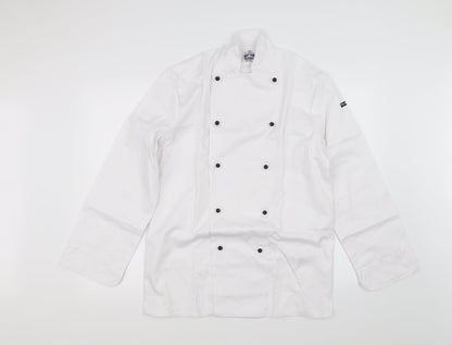 Additional front view of Portwest men’s white button-up, size XS