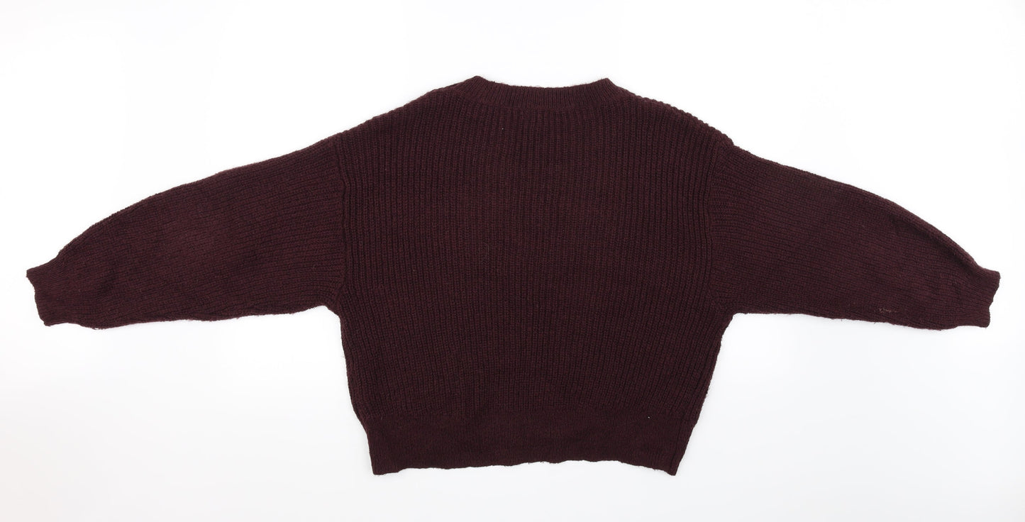 L.O.G.G Womens Brown   Pullover Jumper Size S