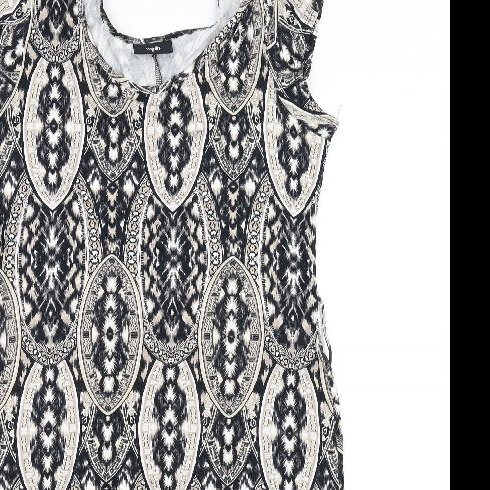 Wallis Womens Black   Fit & Flare  Size M