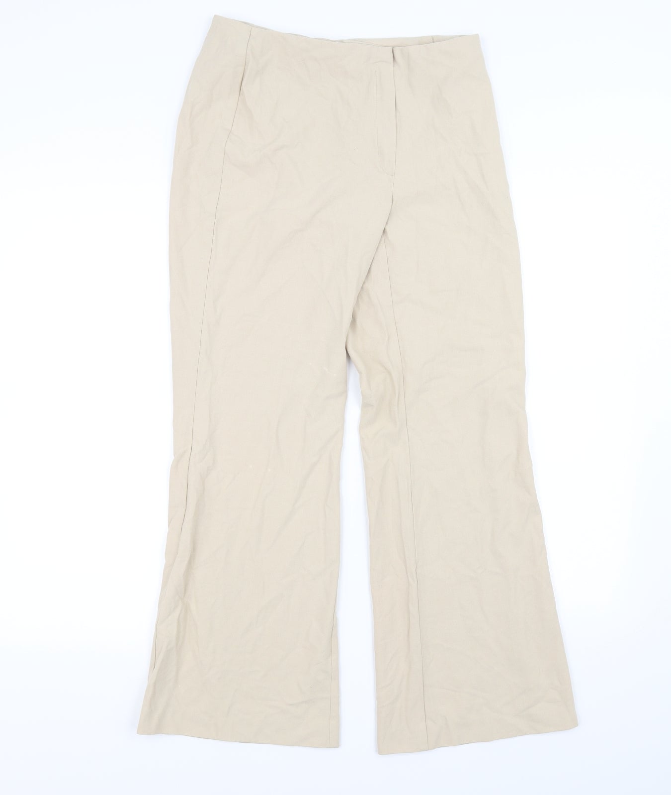 Marks and Spencer Womens Beige   Trousers  Size 10 L27 in