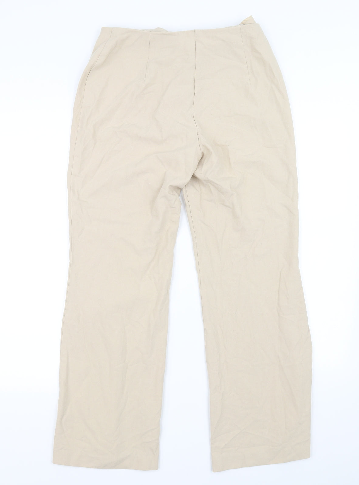 Marks and Spencer Womens Beige   Trousers  Size 10 L27 in