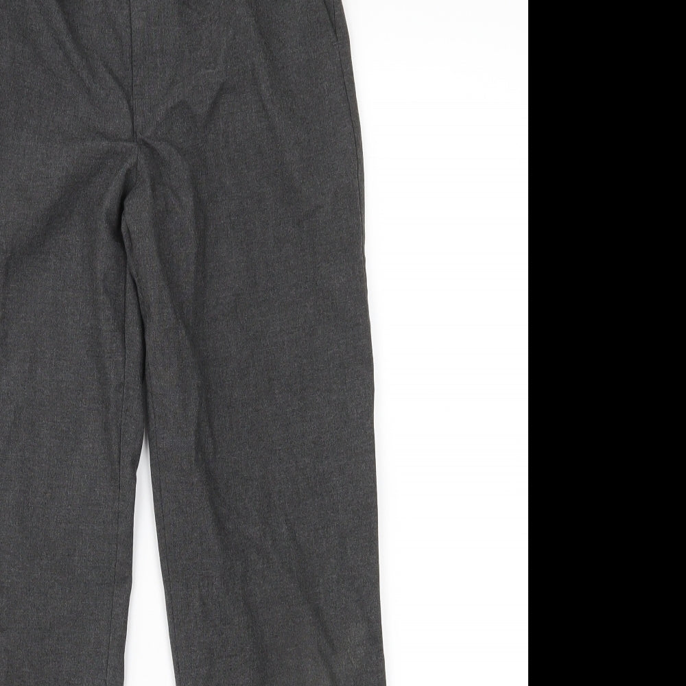 Marks and Spencer Boys Grey   Dress Pants Trousers Size 9-10 Years