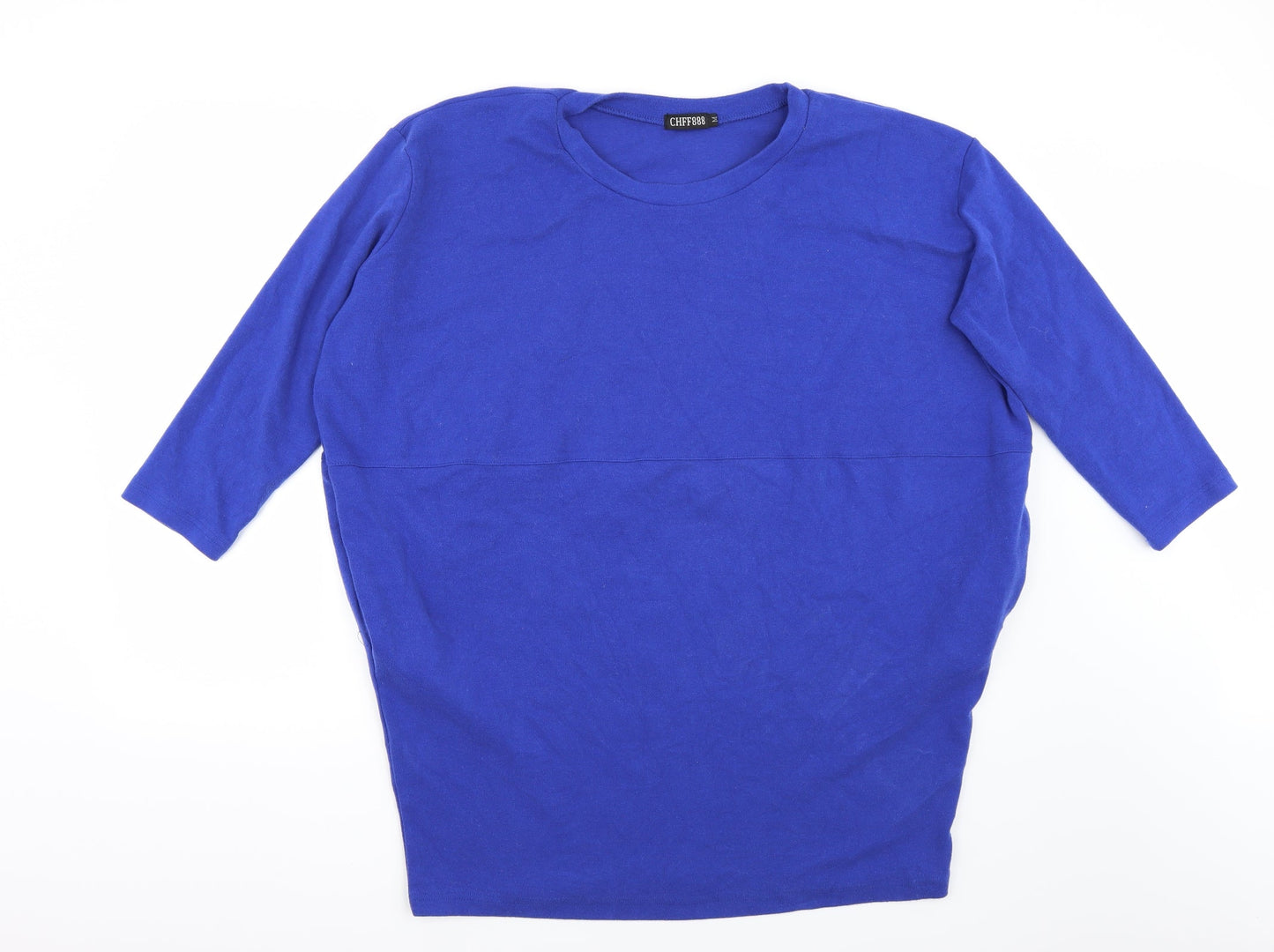Chff888 Womens Blue   Pullover Jumper Size M