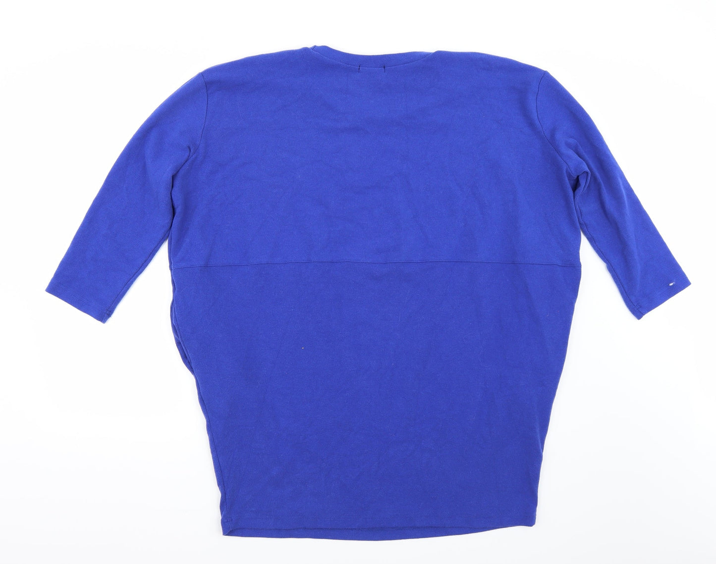 Chff888 Womens Blue   Pullover Jumper Size M
