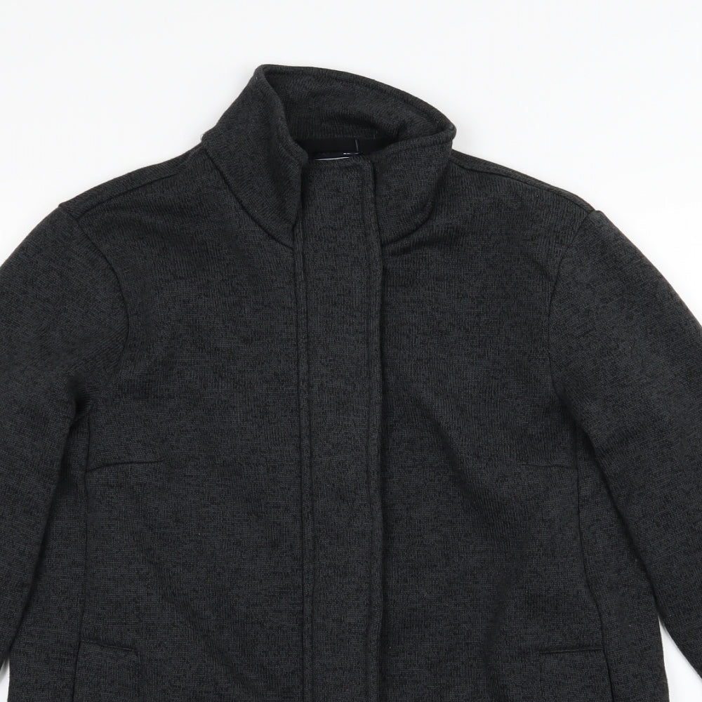 Land's End Womens Grey  Knit Jacket  Size M
