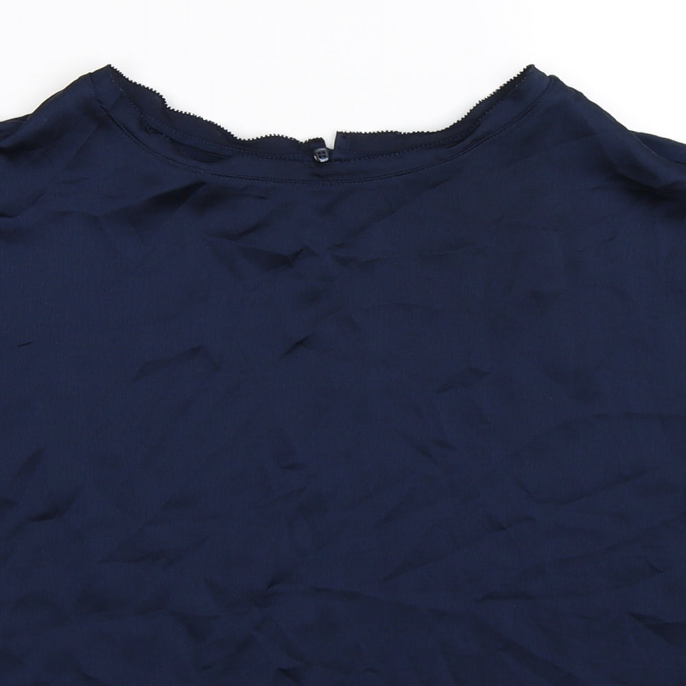 Marks and Spencer Womens Blue   Basic Tank Size 8